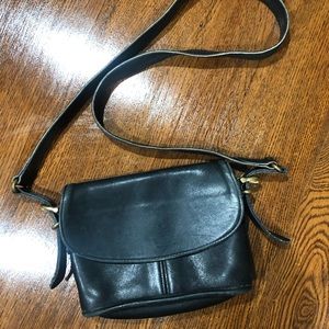 Coach Small Black Leather Handbag